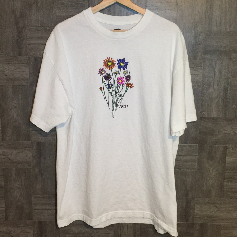 Urban Outfitters Gnarly Flower Shirt